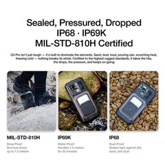 AGM G3 PRO 6.72″ 120Hz 12/512GB Thermal Imaging 10000mAh Rugged By Fedex