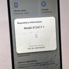 Motorola Moto G 5G 2024 128GB XT2417-1 Factory Unlocked Cracked *READ