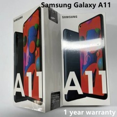 Samsung Galaxy A11 SM-A115U 32GB +2GB Black Unlocked Smartphone New Sealed