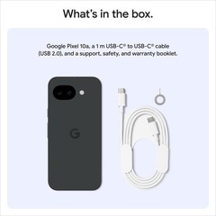 Google Pixel 10a 5G Obsidian 8GB RAM 256GB Storage Global Version Unlocked