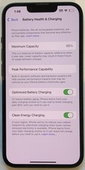 TESTED USED GSM UNLOCKED MIDNIGHT iPhone 13, 128GB A2482 ML933LL/A, 88% BATTERY