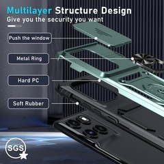 For Motorola Moto Edge 2022 Case Shock Absorption Protective+Screen Protector