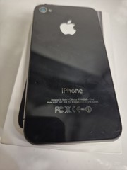 Apple iPhone 4 Black 32GB MC923LL/A Reset Works Great Tub H2