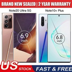 New✨ Samsung Note 20 Ultra 5G Note 10+ 256/512GB New Factory Unlocked With S Pen