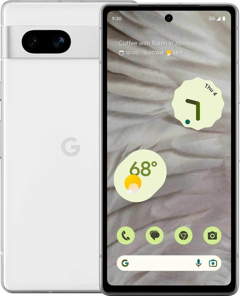 Google Pixel 7a GWKK3 T-Mobile Only 128GB Snow Excellent