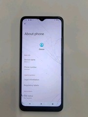 Revvl 6 5g TMAF025G Metropcs Cracked Screen Works Great clean esn FREE SHIPPIN