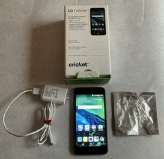 LG Fortune M153 – 16GB – Titan Black (Cricket) Open Box – NEVER USED Phone