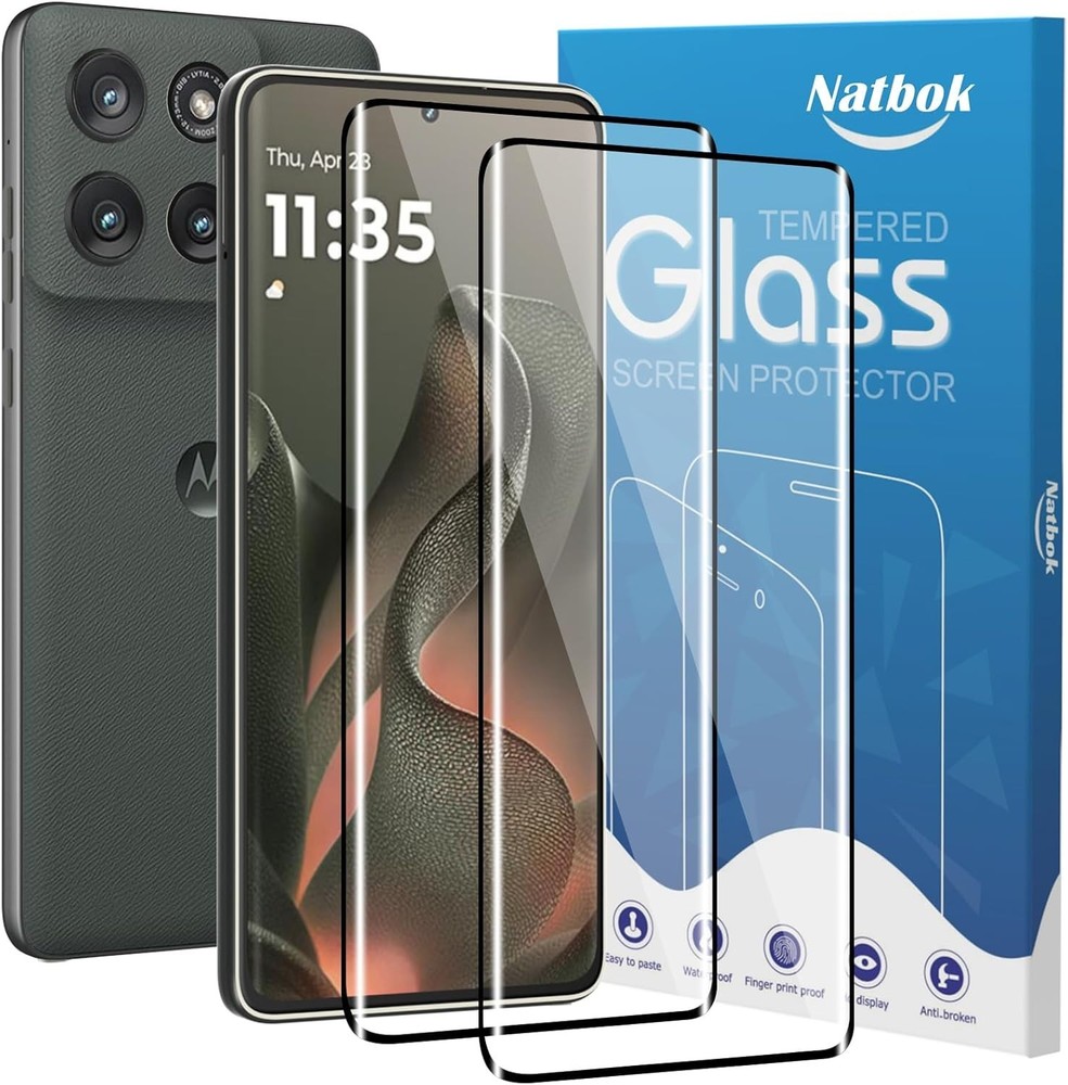 2 3D Compatible with Motorola Edge2025/Moto Edge60 Fusion/60Pro Screen Protector
