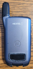 Motorola i series i570 – Gray ( Nextel ) Very Rare iDEN Push2Talk Flip Phone