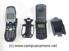Motorola StarTAC ST7868W (Digital) Flip Phone Cell w/Bonus Motorola Nextel i60c