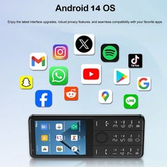Unlock DOOV R77 PRO Android Smartphone Dual SIM Phone Keyboard Minimalist Mobile