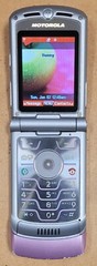 Motorola RAZR V3c – Pink & Silver ( Verizon ) Flip Phone – Super Rare Color READ