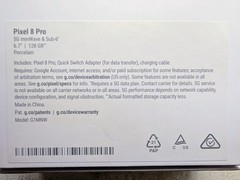 Google Pixel 8 Pro – 128 GB – Porcelain (Unlocked)