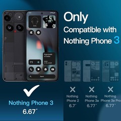 [3+0 PCS] Screen Protector for Nothing Phone 3 9H Tempered Glass Anti Scratch