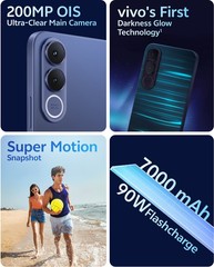 vivo V70 FE 8GB 256GB 5G Blue Unlocked Global Version NFC Dual Sim