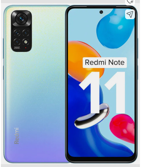 Xiaomi Redmi Note 11 4G LTE Starburst White – 6GB RAM – 64GB ROM – INDIA – NEW