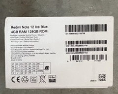 Xiaomi Redmi Note 12 4G LTE Ice Blue – 4GB RAM – 128gb ROM – Unlocked – NEW