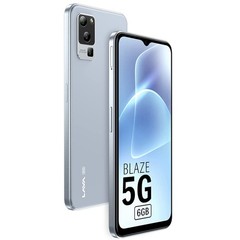 Lava Blaze 5G (Blue, 4GB RAM, 128GB Storage) |50MP Triple Camera