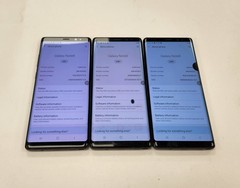 Lot Of 3 Unlocked Samsung Galaxy Note 8 5G SM-N950U 64 GB Black Used **READ**