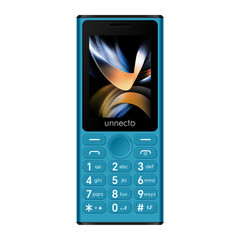 Unnecto Bolt F1 | 4G/LTE | Unlocked | Bluetooth | 2.4″ Screen | Blue
