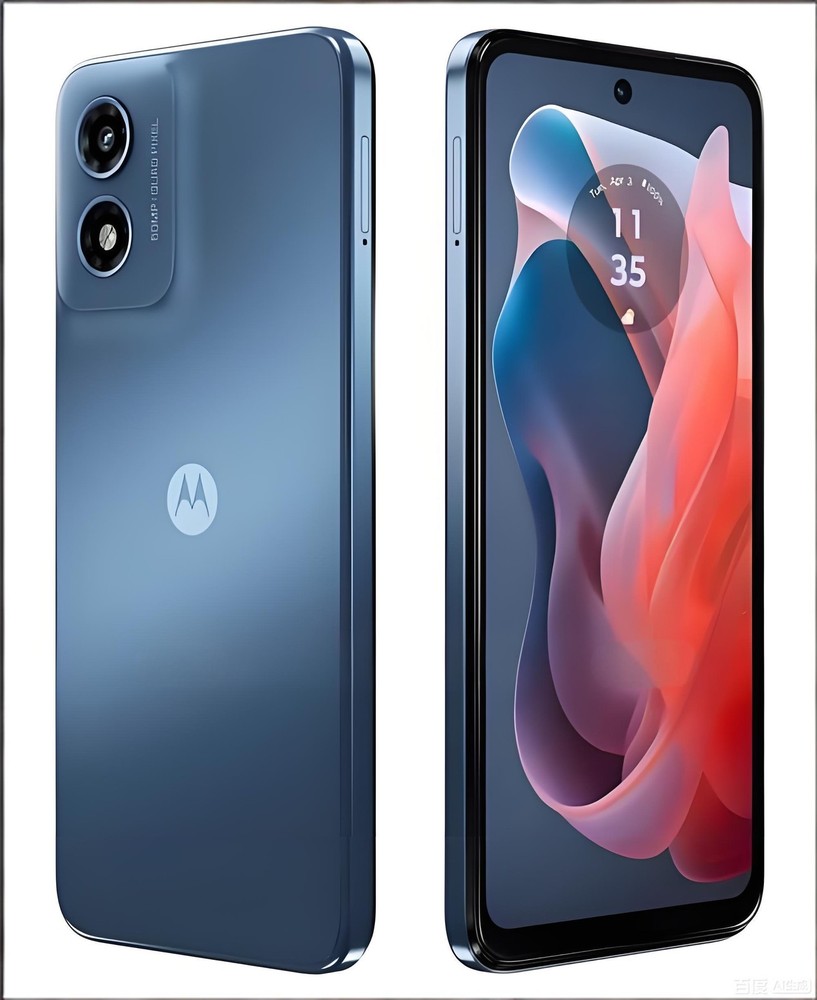 Single Motorola Moto G Play 2024 XT2413 64GB Carrier Unlocked 6.5″ Sapphire Blue
