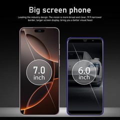 Smartphone G16 Pro Max 256G Dual Sim 5G Unlocked Cell Phone Android Cheap Phone