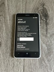 Nokia Lumia 625 Prototype id302 Build B2