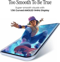 Tecno Pova Slim 5G 3D Curve Display Factory Unlocked 8GB RAM 128GB ROM-BLUE