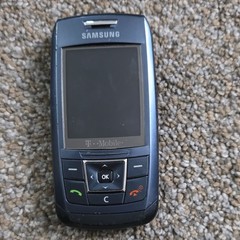 Samsung T429 Slider Dark Blue Black Bluetooth T-Mobile Single SIM Cell Phone