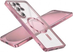 Magnetic Case for Samsung Galaxy S26 Plus with Camera Cover, Glossy Luxury Slim