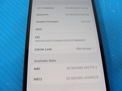 Apple iPhone 14 5G 128GB A2649 AT&T Black GSM + CDMA 100% Battery