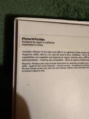 Apple iPhone 14 Pro Max 128GB Gold Unlocked iOS 6.7″ 48MP 5G w/ Box