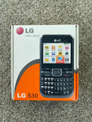 LG 530G Cell Phone GSM 850/900/1800/1900 MHz QWERTY Keyboard Bluetooth – NEW