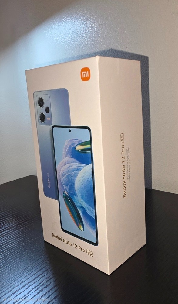Redmi Note 12 Pro 5G Midnight Black – Unlocked