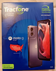 Tracfone Moto G Play 6.5″ screen 2024′ with 1500 Talk/Text/Data -NEW SEALED