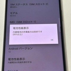 Sony Xperia 1 IV SO-51C 256GB Black SIM Unlocked Burn-In Used