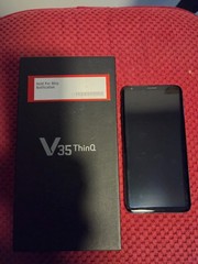 LG V35ThinQ – 64 GB, black, excellent condition – Locked