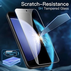3PCS Screen Protector for Samsung Galaxy S23 FE 6.4 Inch Fingerprint Compatible