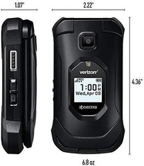 Kyocera DuraXV Extreme E4810 UNLOCKED VERIZON Rugged Flip Phone USED
