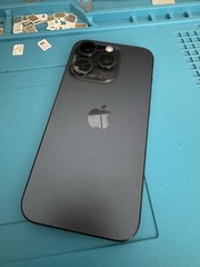 Unlocked iPhone 15 Pro – 128 GB – Blue Titanium BAD OLED, UNKNOWN ISSUE, READ!!