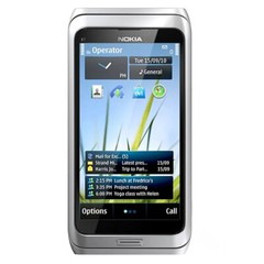 Origina Nokia E7-00 Silver Black 16GB (Unlocked) Smartphone QWERTY keyboar WIFI