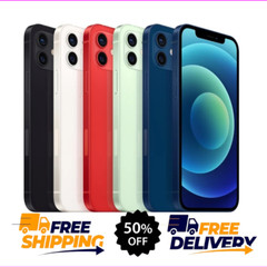 Apple iPhone 12 128GB/64GB – Unlocked, Verizon – Free Shipping & 30 Days Return