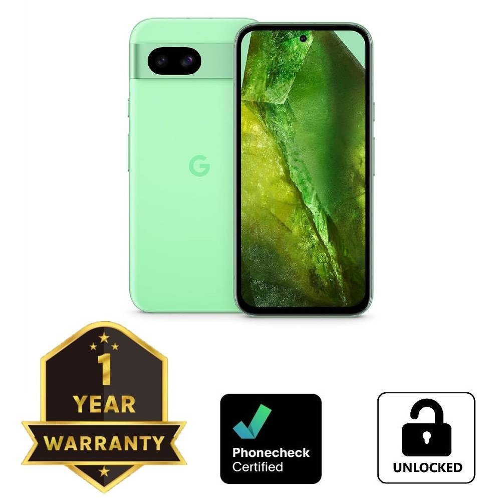 Google Pixel 8a – 128 GB – Aloe (Unlocked) Smartphone – Very Good