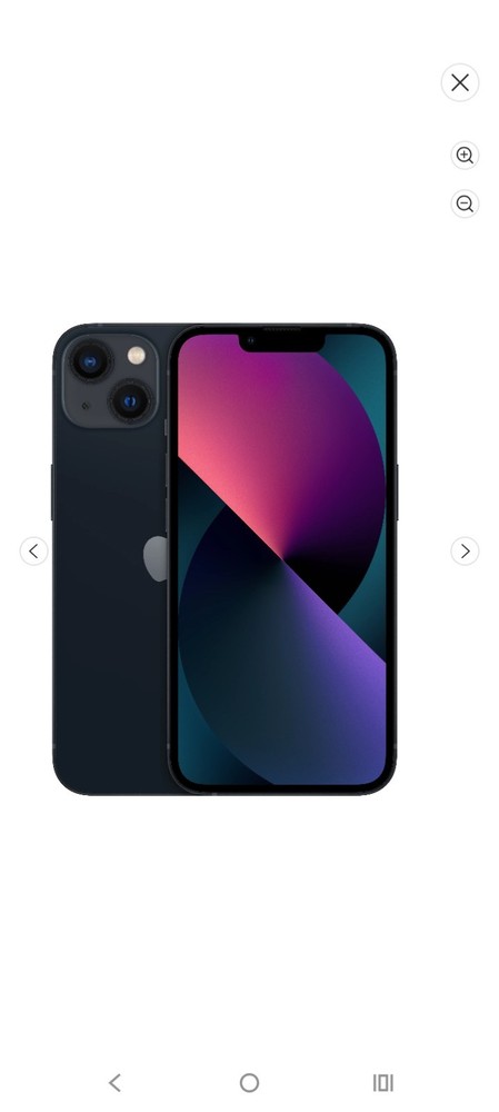 Apple iPhone 13 128GB Black 6.1in Straight Talk iOS 12MP Dual Camera