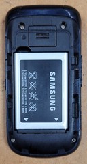 Samsung SGH-T259 – Midnight Blue ( T-Mobile ) Rare Cellular Flip Phone – No Back