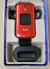 Lively Flip Jitterbug Flip 2 Phone Open Box 0428-03M