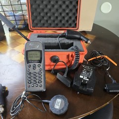 Motorola Iridium 9505A Satellite Phone Kit Pelican 1150 Case Antenna Charger