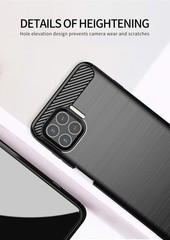 Moto One 5G case,Motorola One 5G case,with HD Screen Protector,Slim TPU-Black