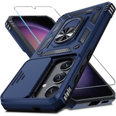 For Samsung Galaxy S25 Case with Shockproof Protective Cover & Screen Protector