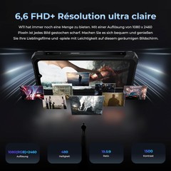 HOTWAV W11 Rugged Smartphone 20800mAh 64.0 MP 6.6 in Flashlight Unlocked Phone